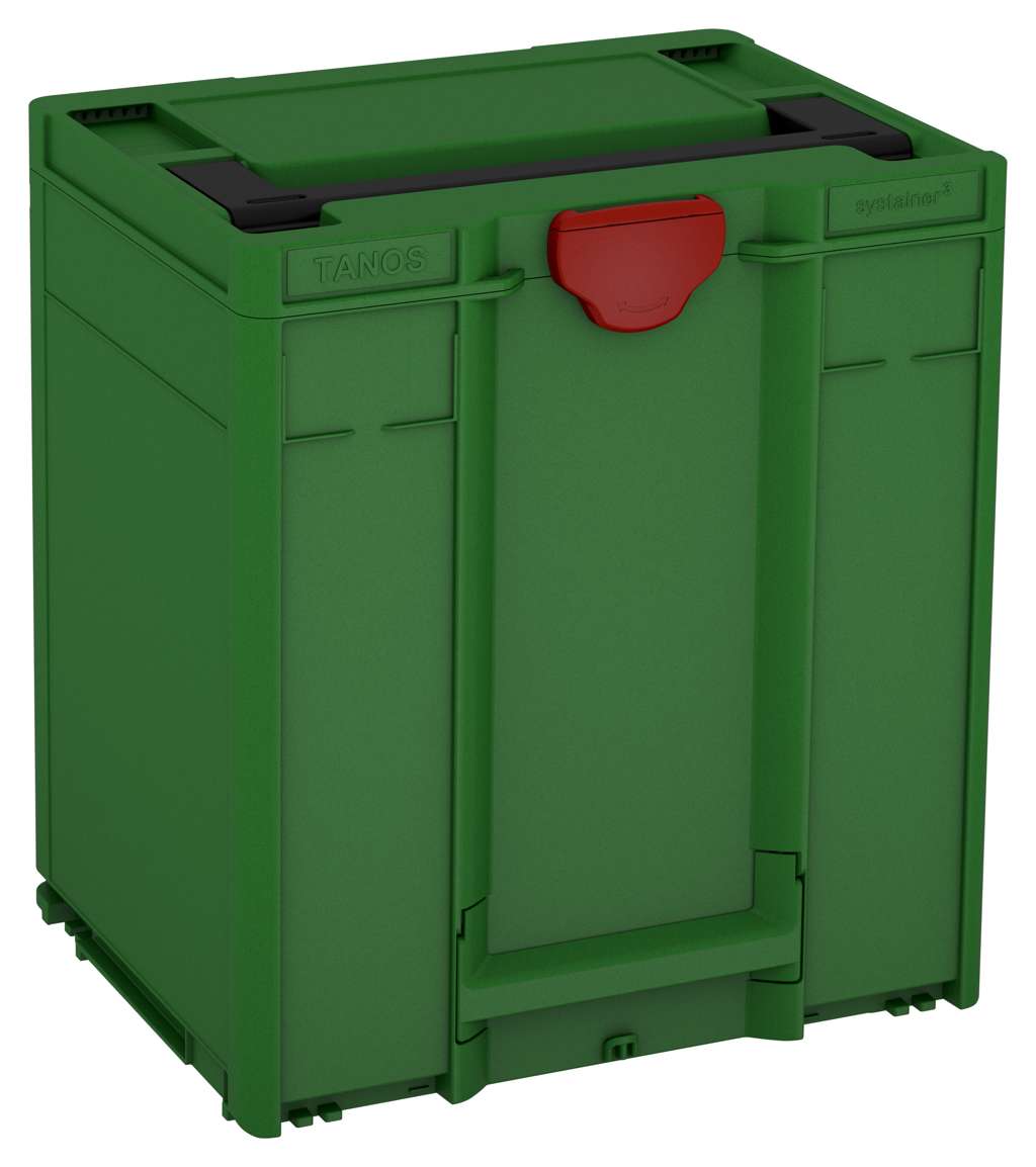 Systainer³ M 437, Emerald Green with Black lid handle and Carmine Red catches