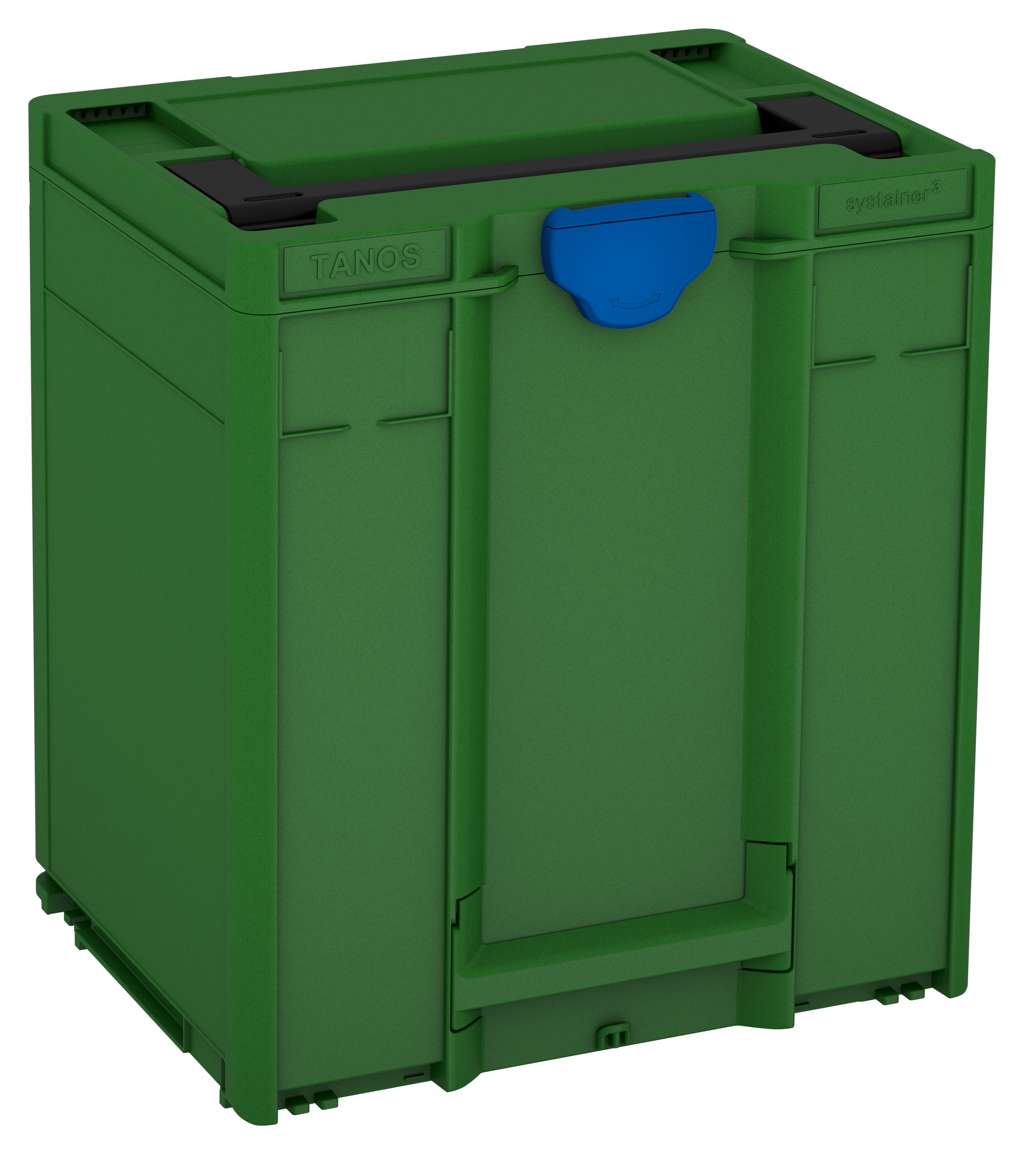 Systainer³ M 437, Emerald Green with Black lid handle and Signal Blue catches