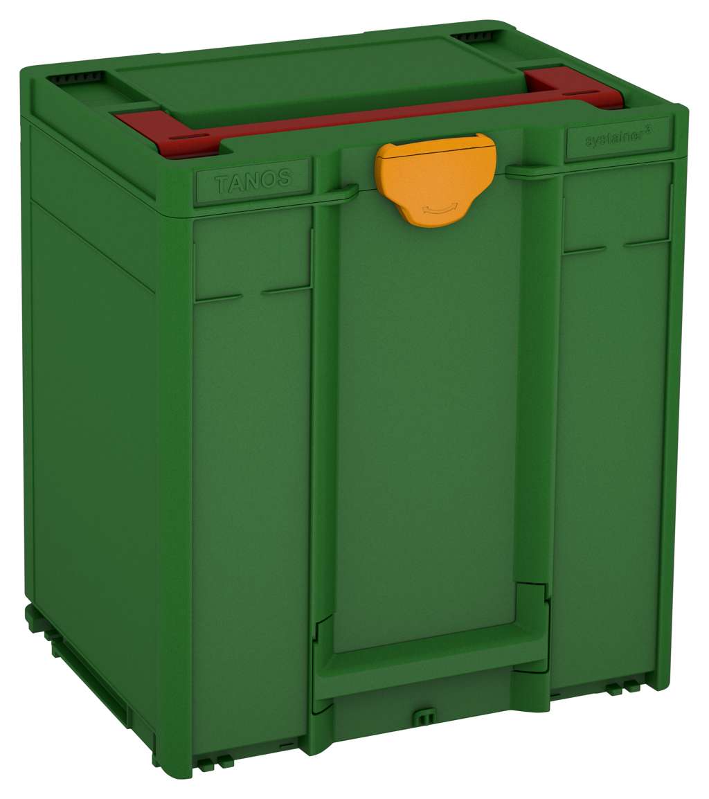 Systainer³ M 437, Emerald Green with Carmine Red lid handle and Daffodil Yellow catches