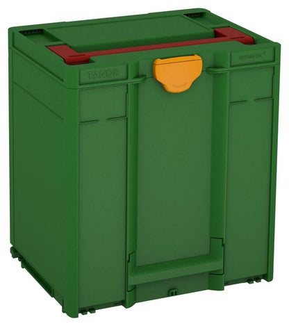 Systainer³ M 437, Emerald Green with Carmine Red lid handle and Daffodil Yellow catches