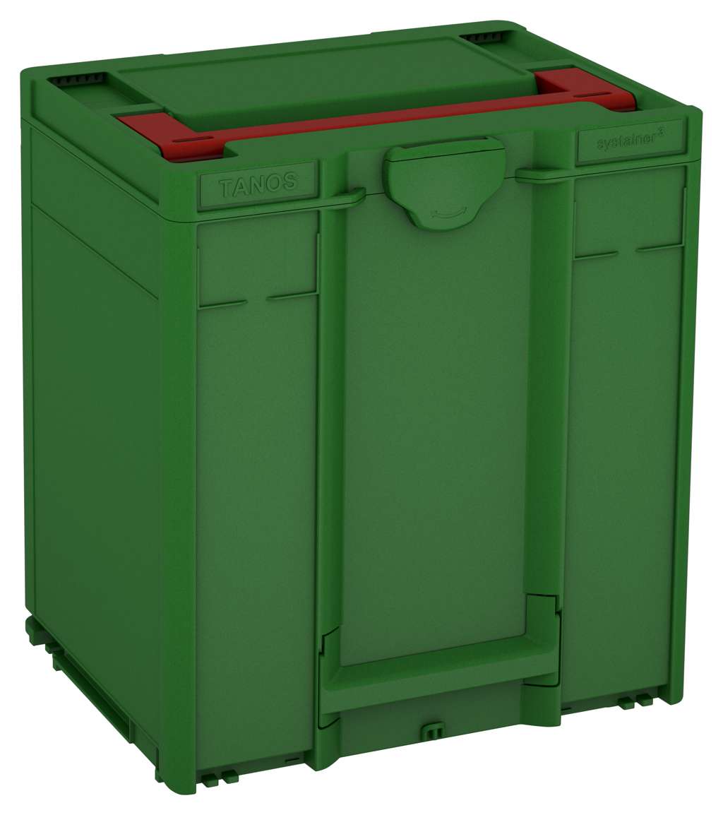 Systainer³ M 437, Emerald Green with Carmine Red lid handle