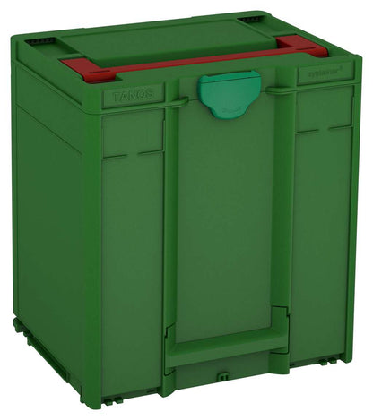 Systainer³ M 437, Emerald Green with Carmine Red lid handle and Signal Green catches