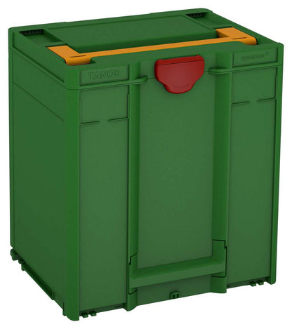 Systainer³ M 437, Emerald Green with Daffodil Yellow lid handle and Carmine Red catches