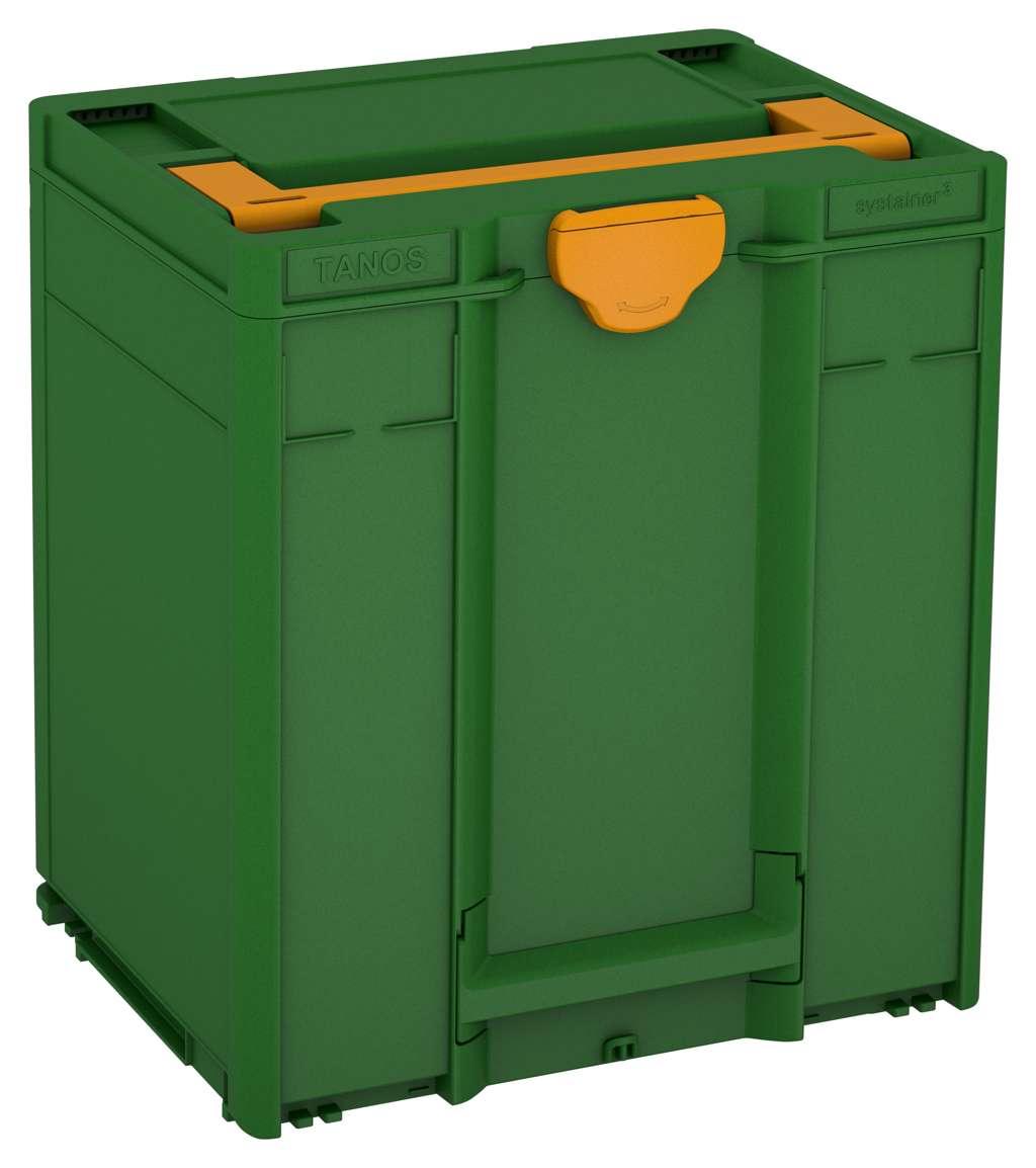 Systainer³ M 437, Emerald Green with Daffodil Yellow lid handle and Daffodil Yellow catches