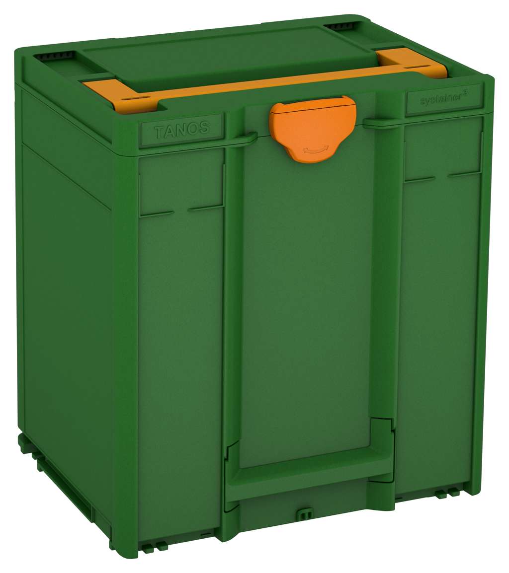 Systainer³ M 437, Emerald Green with Daffodil Yellow lid handle and Deep Orange catches