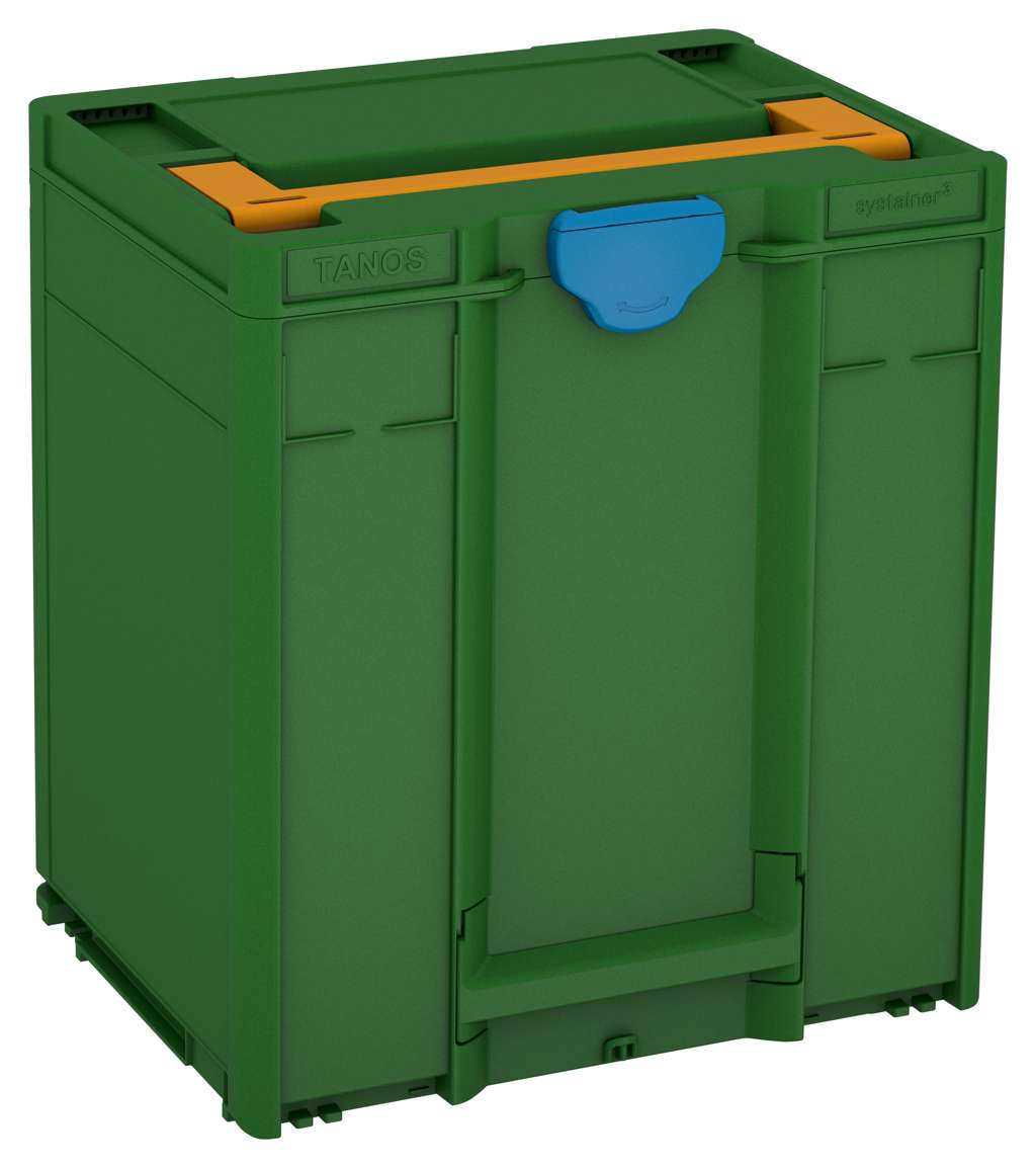 Systainer³ M 437, Emerald Green with Daffodil Yellow lid handle and Sky Blue catches