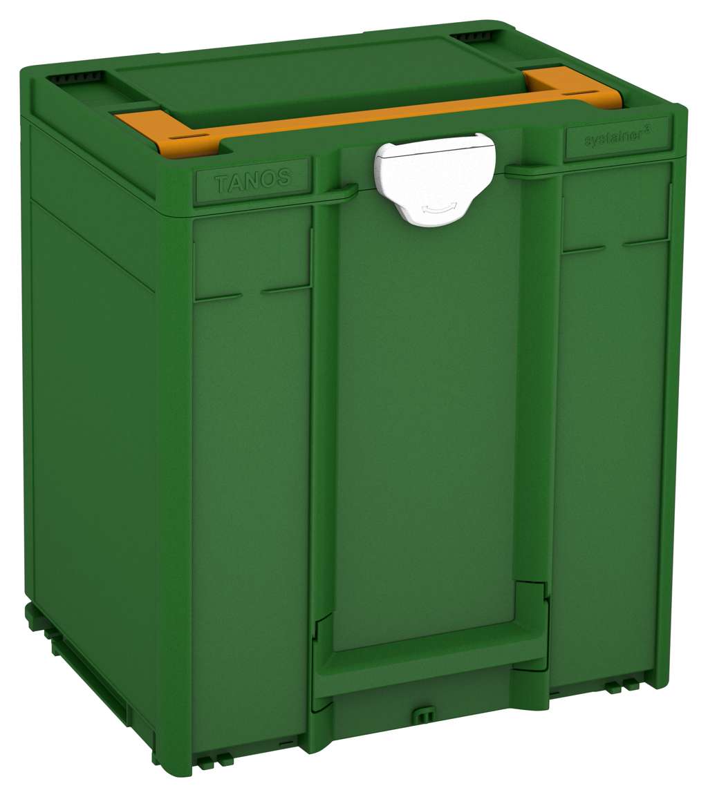 Systainer³ M 437, Emerald Green with Daffodil Yellow lid handle and White catches