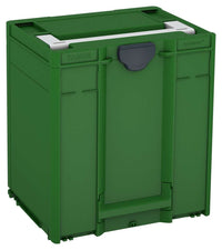 Systainer³ M 437, Emerald Green with Light Grey lid handle and Anthracite catches