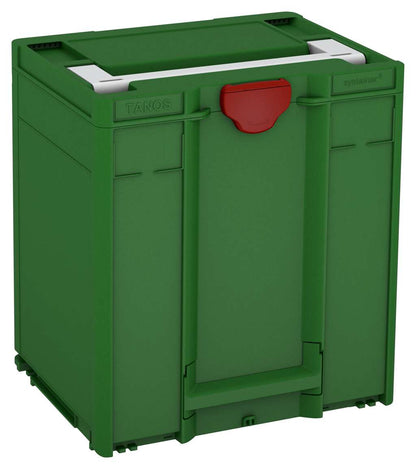 Systainer³ M 437, Emerald Green with Light Grey lid handle and Carmine Red catches