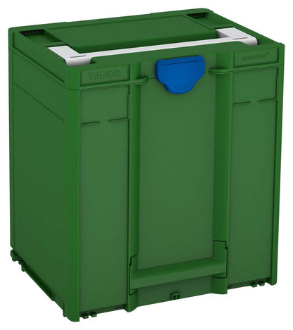 Systainer³ M 437, Emerald Green with Light Grey lid handle and Signal Blue catches