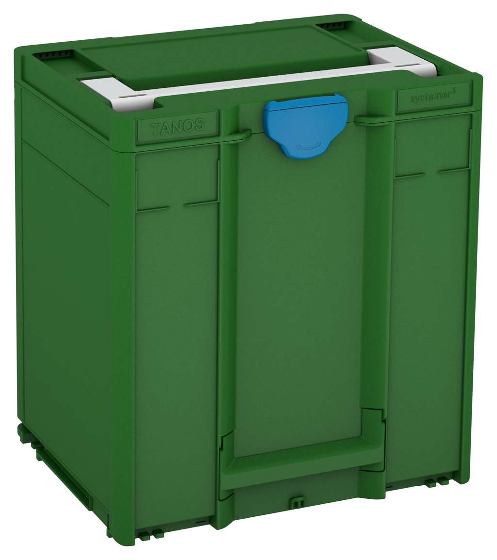 Systainer³ M 437, Emerald Green with Light Grey lid handle and Sky Blue catches
