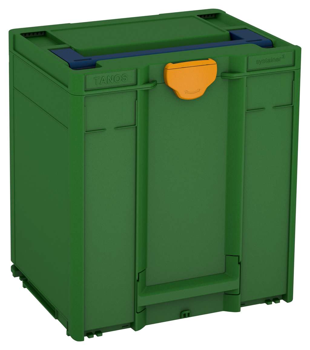 Systainer³ M 437, Emerald Green with Sapphire Blue lid handle and Daffodil Yellow catches