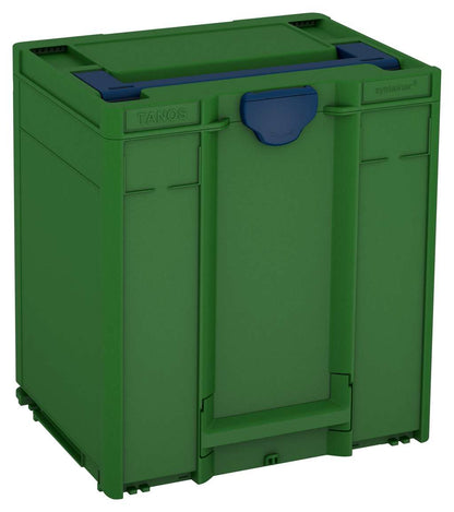 Systainer³ M 437, Emerald Green with Sapphire Blue lid handle and Sapphire Blue catches
