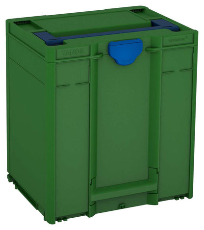 Systainer³ M 437, Emerald Green with Sapphire Blue lid handle and Signal Blue catches