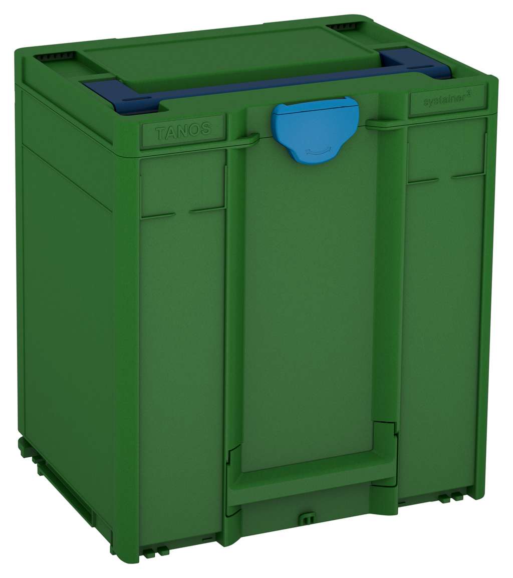 Systainer³ M 437, Emerald Green with Sapphire Blue lid handle and Sky Blue catches