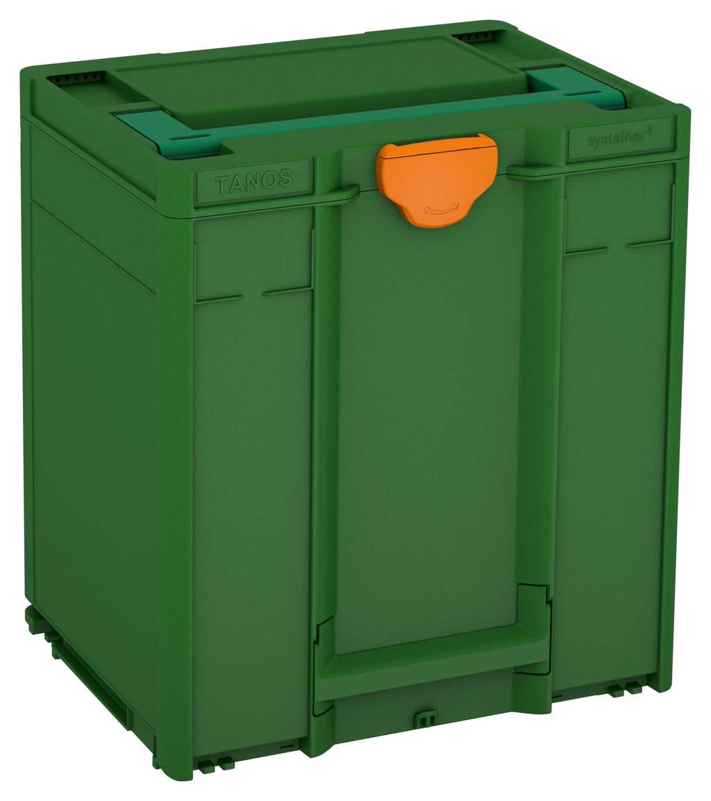 Systainer³ M 437, Emerald Green with Signal Green lid handle and Deep Orange catches