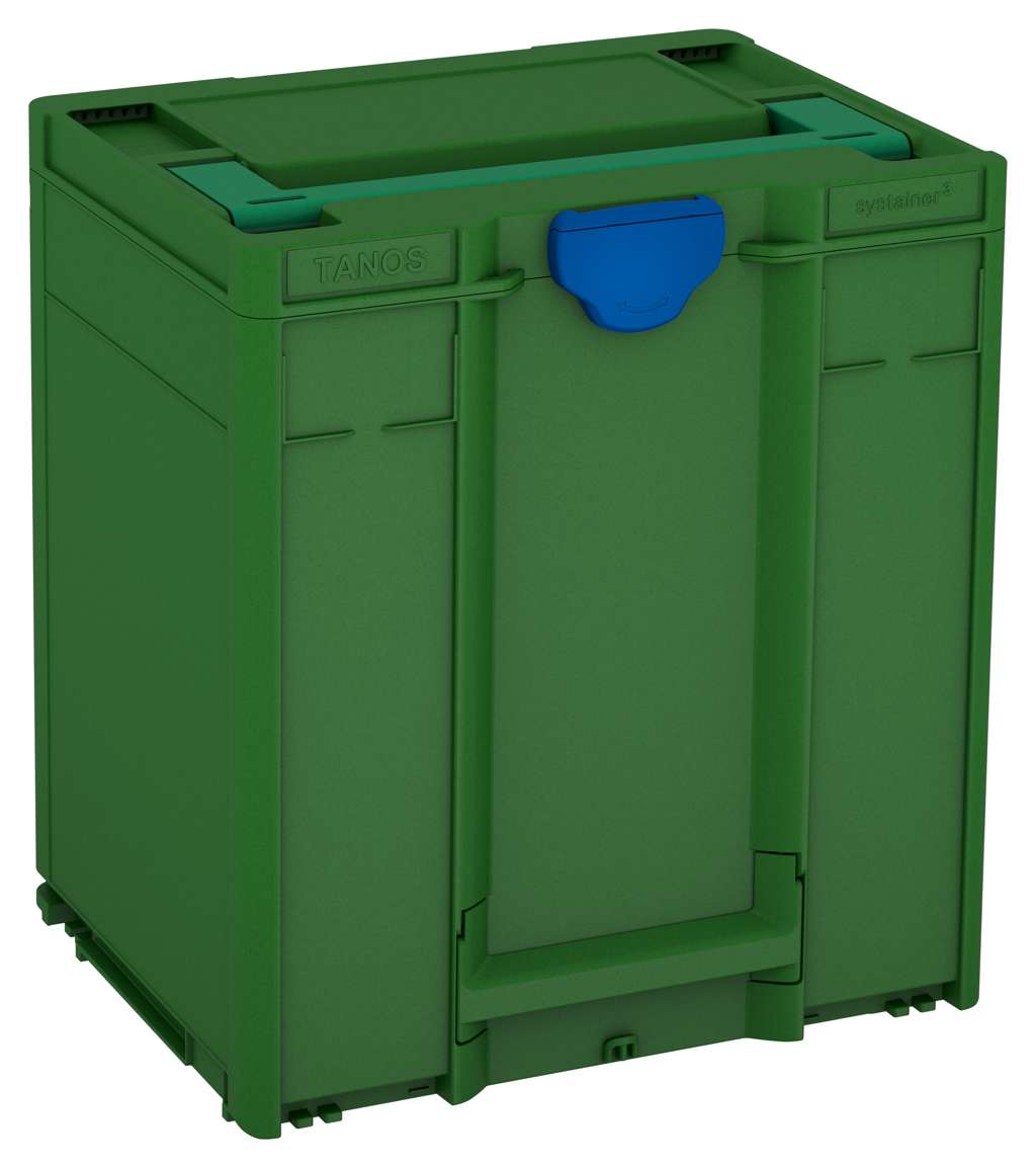 Systainer³ M 437, Emerald Green with Signal Green lid handle and Signal Blue catches