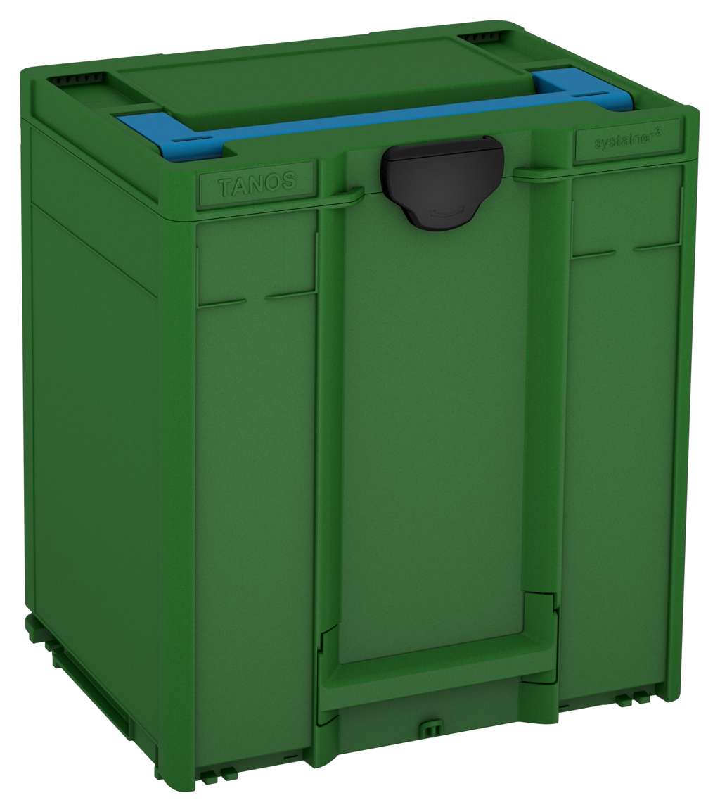 Systainer³ M 437, Emerald Green with Sky Blue lid handle and Black catches