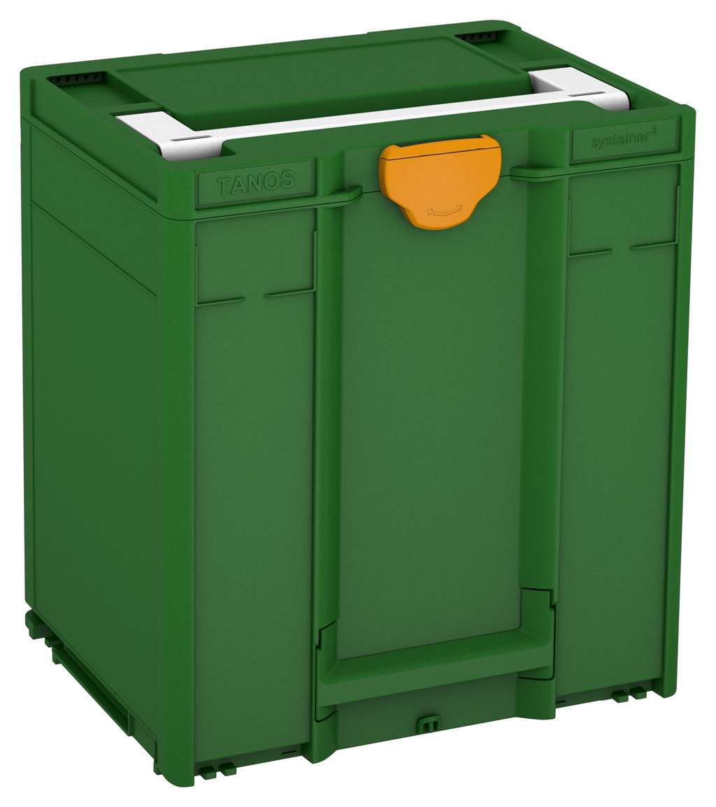 Systainer³ M 437, Emerald Green with White lid handle and Daffodil Yellow catches