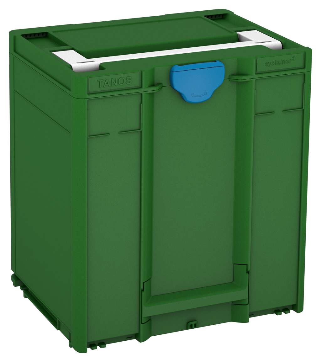 Systainer³ M 437, Emerald Green with White lid handle and Sky Blue catches