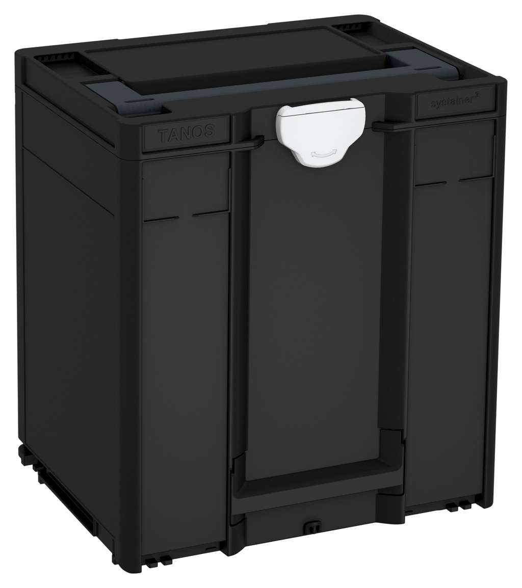 Systainer³ M 437, Black with Anthracite lid handle and Light Grey catches