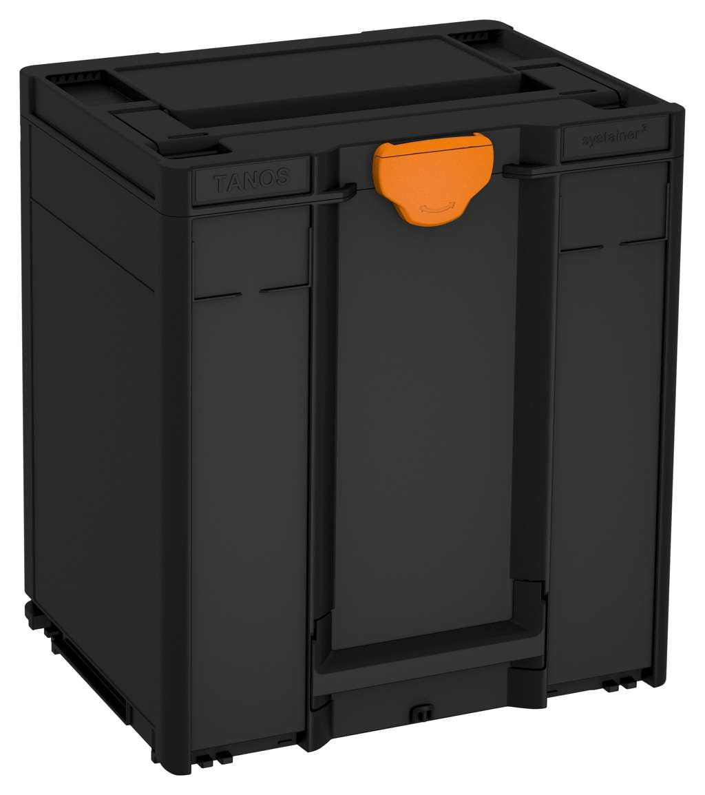 Systainer³ M 437, Black with Deep Orange catches
