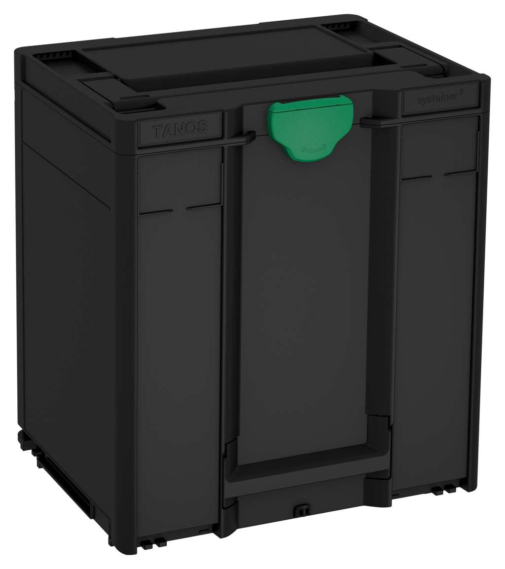 Systainer³ M 437, Black with Signal Green catches