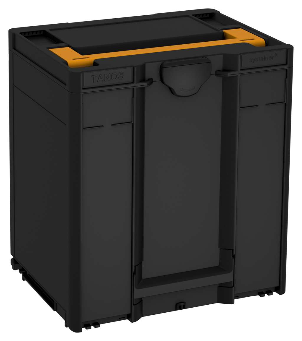 Systainer³ M 437, Black with Daffodil Yellow lid handle