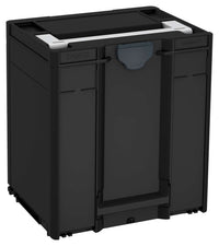 Systainer³ M 437, Black with Light Grey lid handle and Anthracite catches