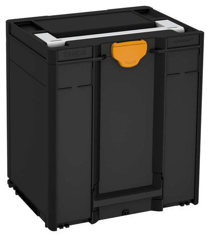 Systainer³ M 437, Black with Light Grey lid handle and Daffodil Yellow catches