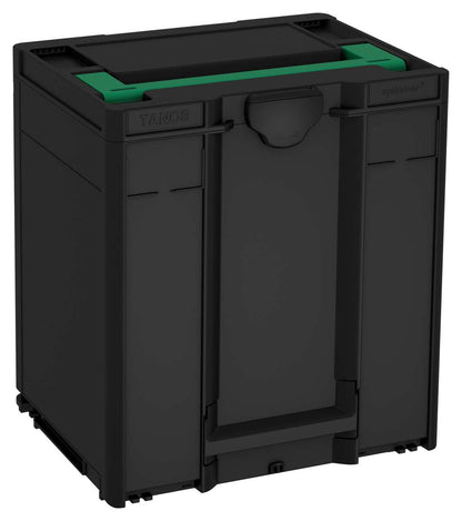 Systainer³ M 437, Black with Signal Green lid handle