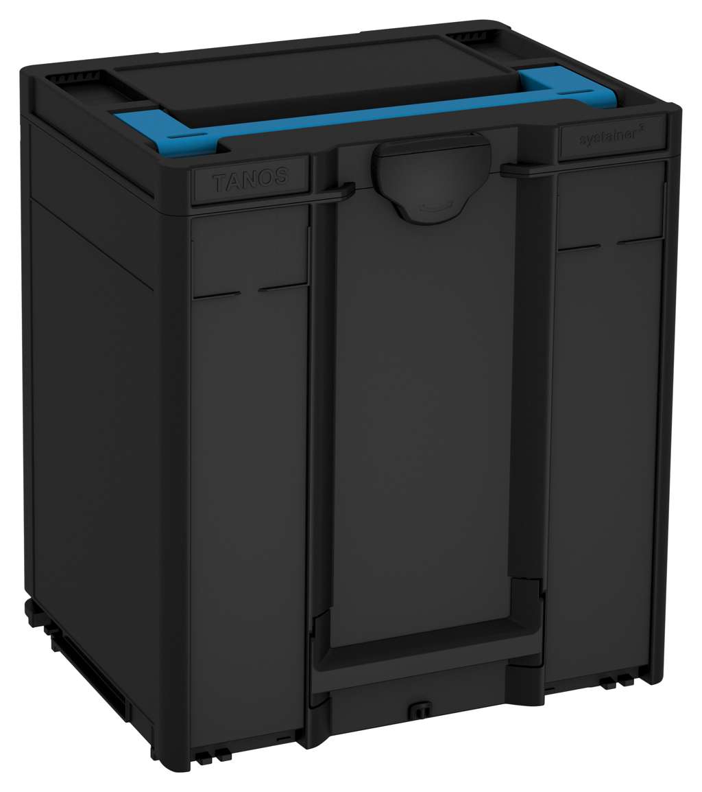 Systainer³ M 437, Black with Sky Blue lid handle