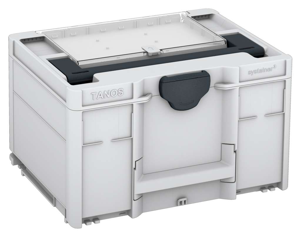 Systainer³ Lid Compartment M 237, Light Grey with Anthracite lid handle and Anthracite catches