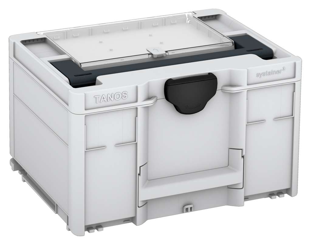 Systainer³ Lid Compartment M 237, Light Grey with Anthracite lid handle and Black catches