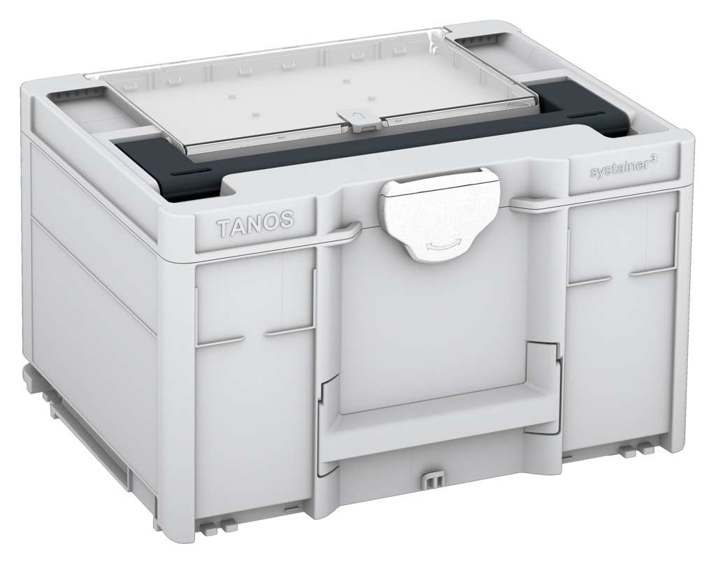 Systainer³ Lid Compartment M 237, Light Grey with Anthracite lid handle and White catches