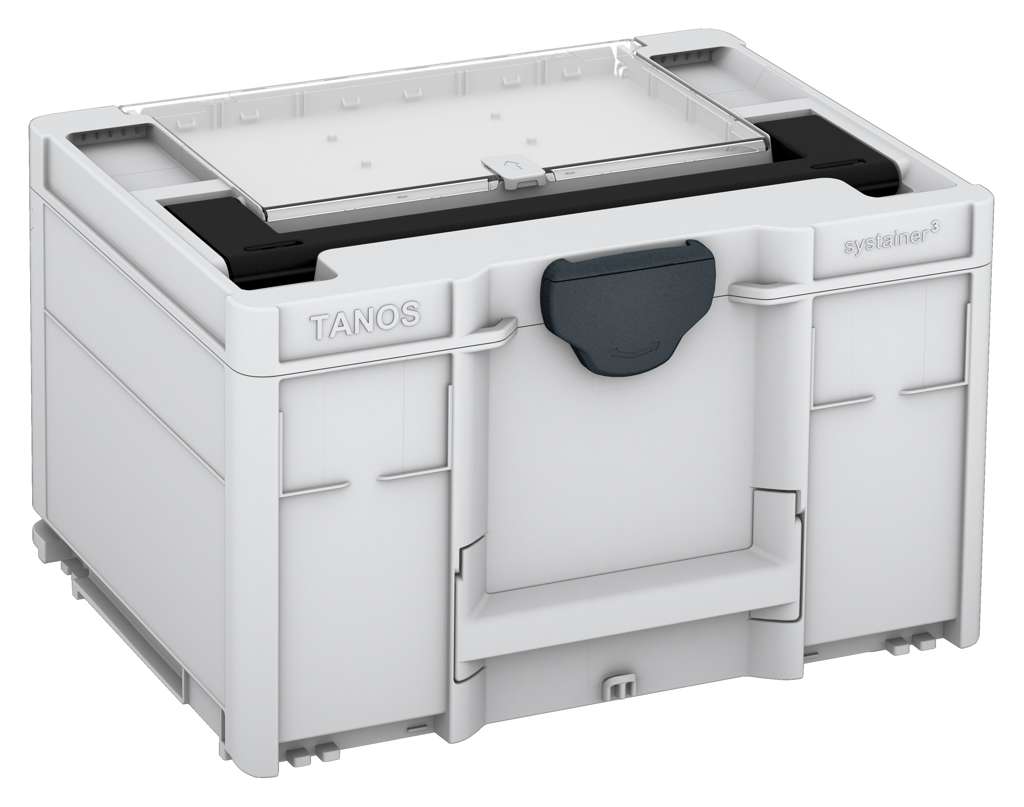 Systainer³ Lid Compartment M 237, Light Grey with Black lid handle and Anthracite catches