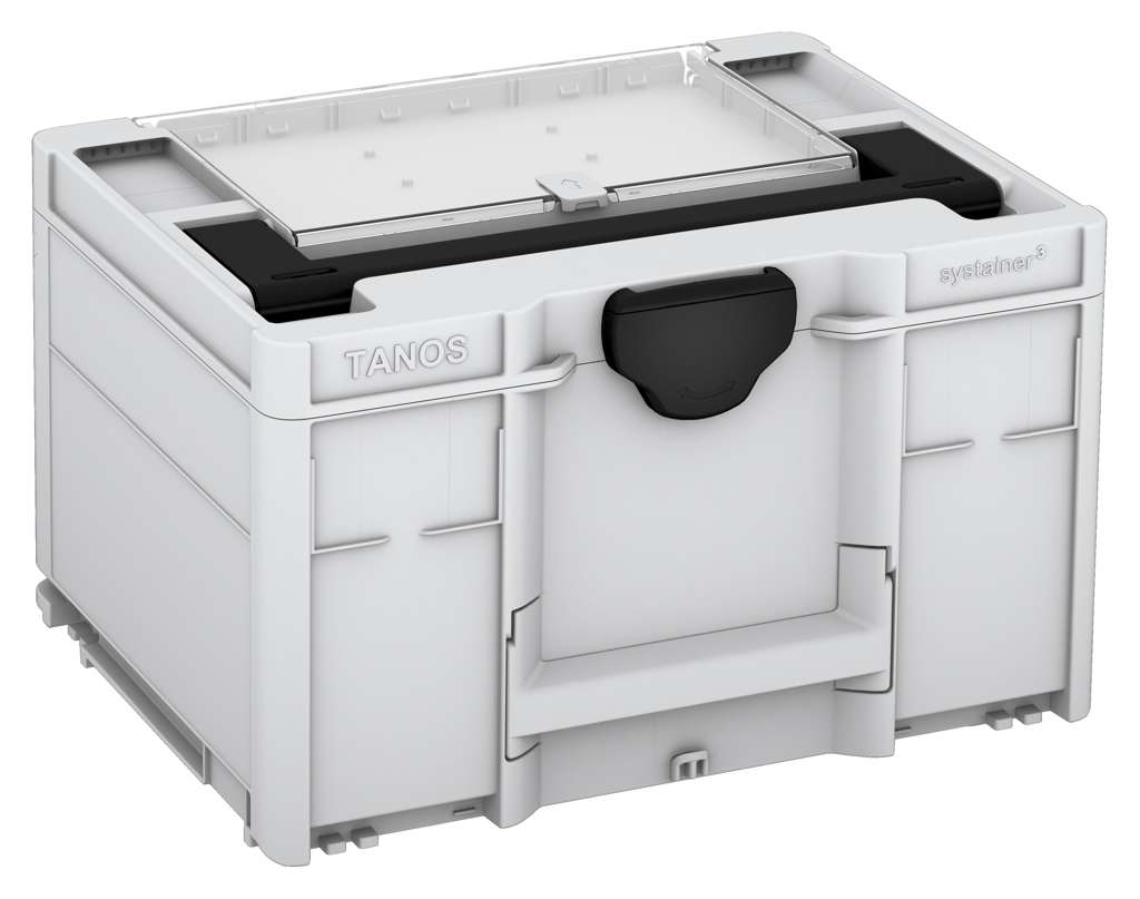 Systainer³ Lid Compartment M 237, Light Grey with Black lid handle and Black catches