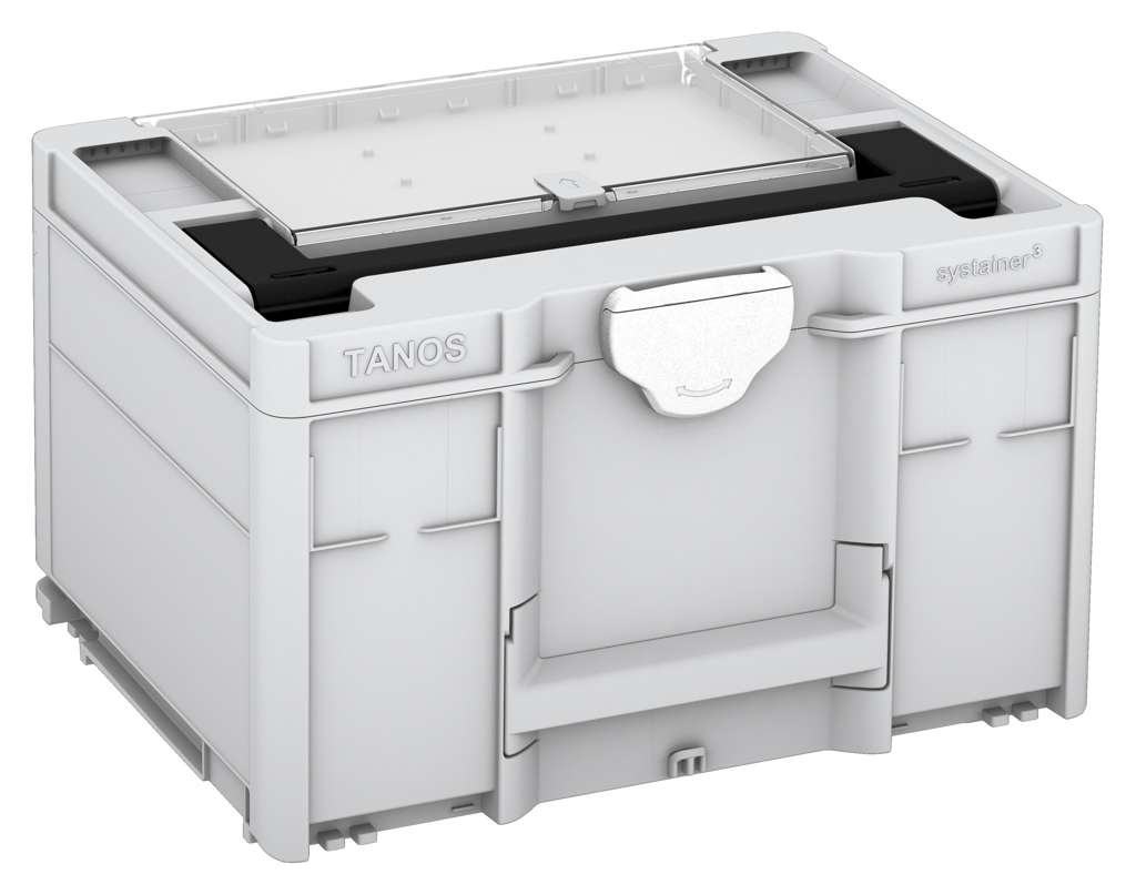 Systainer³ Lid Compartment M 237, Light Grey with Black lid handle and White catches