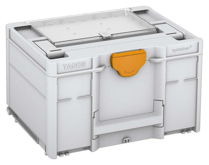 Systainer³ Lid Compartment M 237, Light Grey with Daffodil Yellow catches