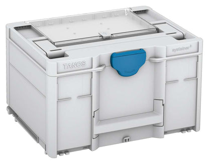 Systainer³ Lid Compartment M 237, Light Grey with Sky Blue catches