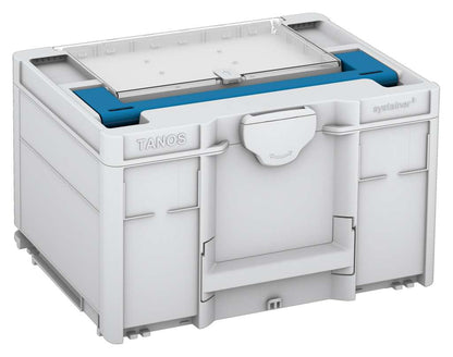 Systainer³ Lid Compartment M 237, Light Grey with Sky Blue lid handle
