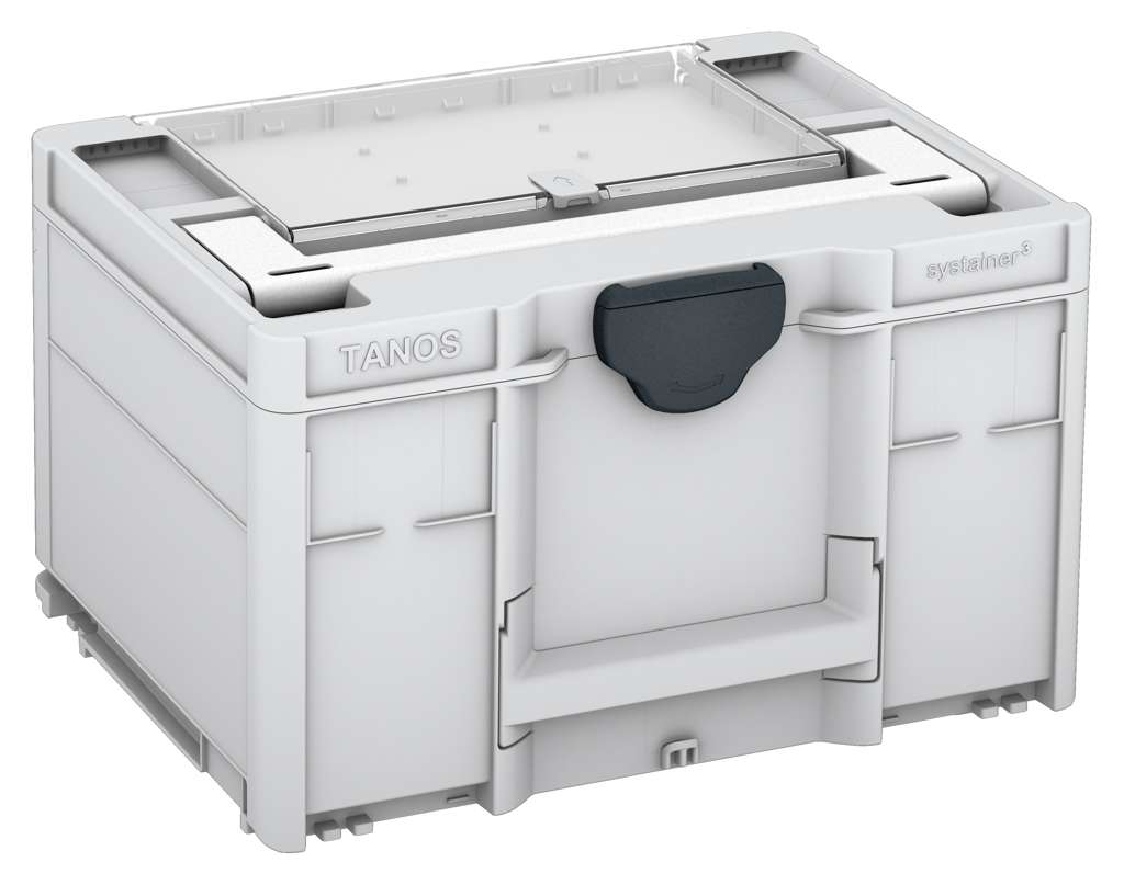 Systainer³ Lid Compartment M 237, Light Grey with White lid handle and Anthracite catches