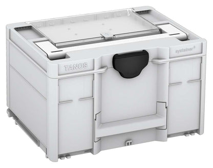 Systainer³ Lid Compartment M 237, Light Grey with White lid handle and Black catches