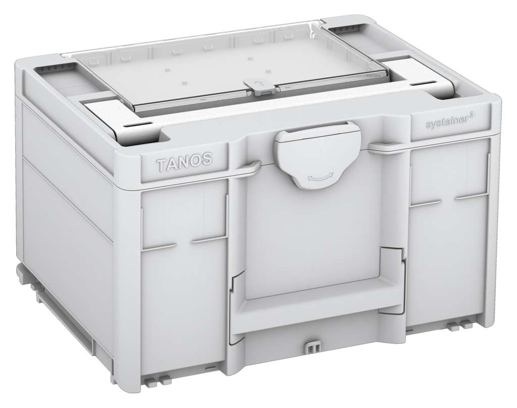 Systainer³ Lid Compartment M 237, Light Grey with White lid handle