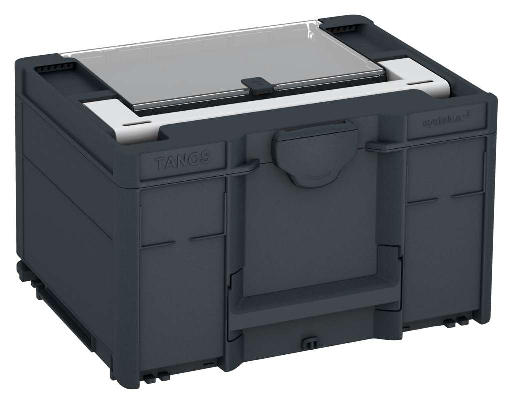 Systainer³ Lid Compartment M 237, Anthracite with Light Grey lid handle