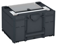 Systainer³ Lid Compartment M 237, Anthracite with Light Grey lid handle