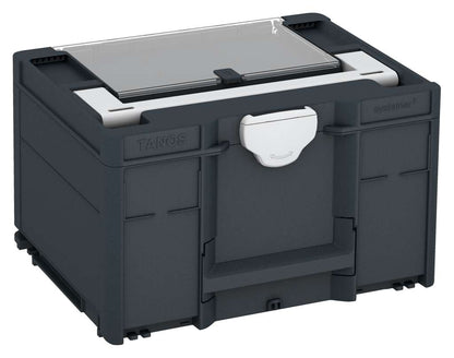 Systainer³ Lid Compartment M 237, Anthracite with Light Grey lid handle and Light Grey catches