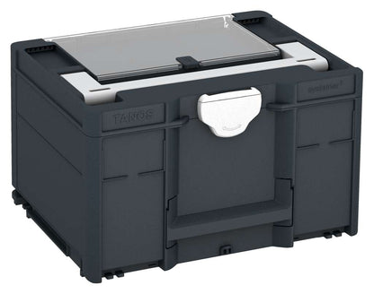 Systainer³ Lid Compartment M 237, Anthracite with Light Grey lid handle and White catches