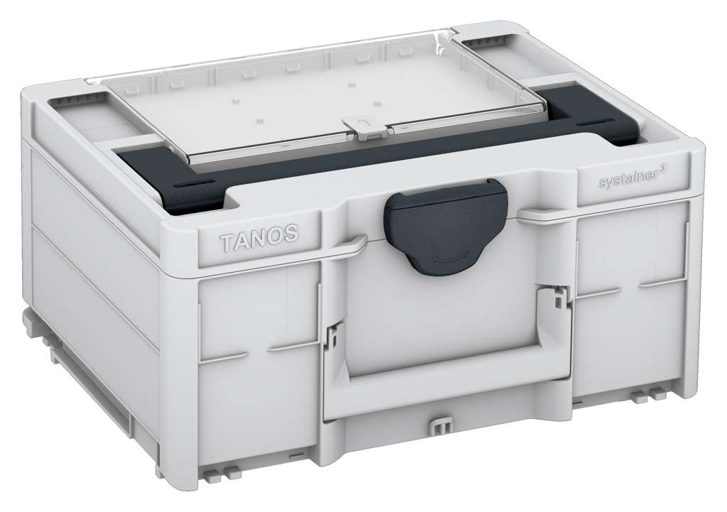 Systainer³ Lid Compartment M 187, Light Grey with Anthracite lid handle and Anthracite catches