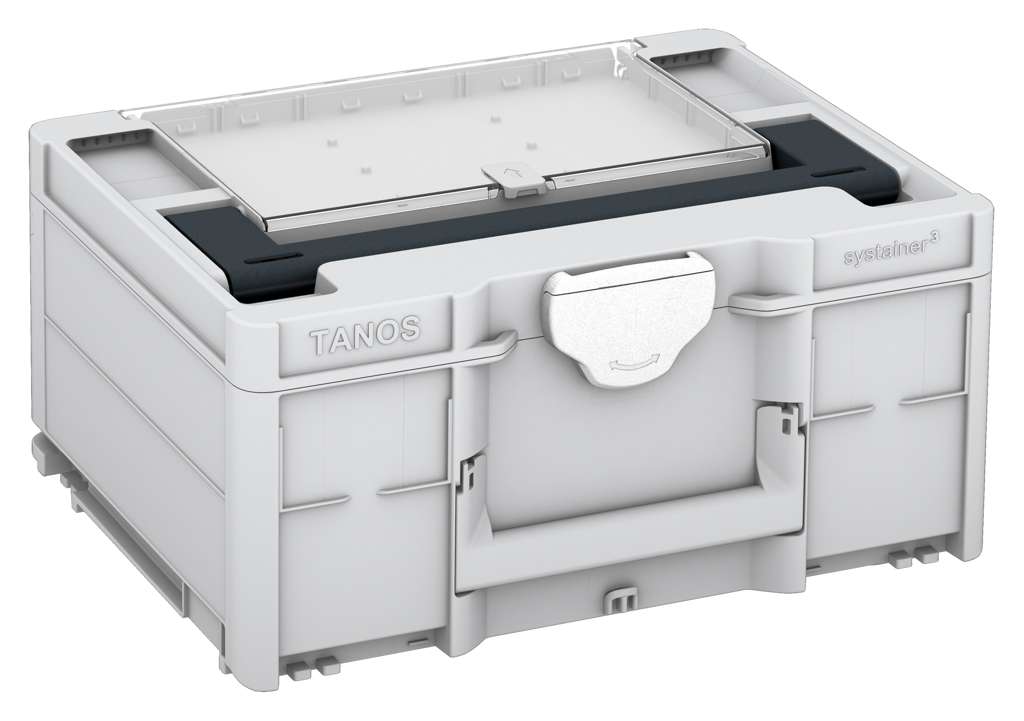 Systainer³ Lid Compartment M 187, Light Grey with Anthracite lid handle and White catches